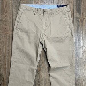 Ralph Lauren Tan Cotton Chino Pants